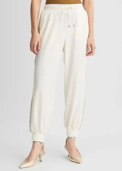 Liu Jo Pantalon de jogging avec paillettes|Femme Vêtements De Sport|Pantalons