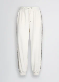 Liu Jo Pantalon de jogging avec paillettes|Femme Vêtements De Sport|Pantalons