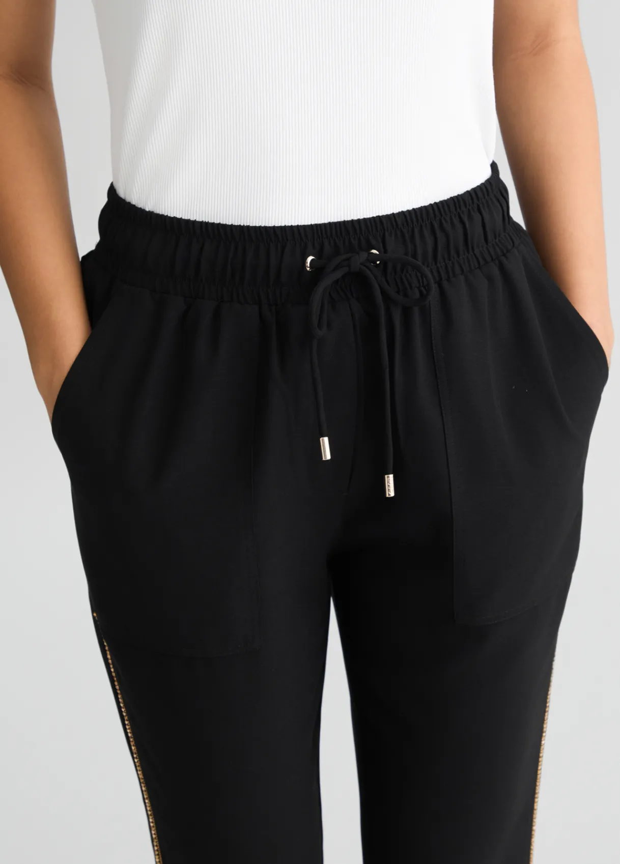 Liu Jo Pantalon de jogging en cady|Femme Vêtements De Sport|Pantalons