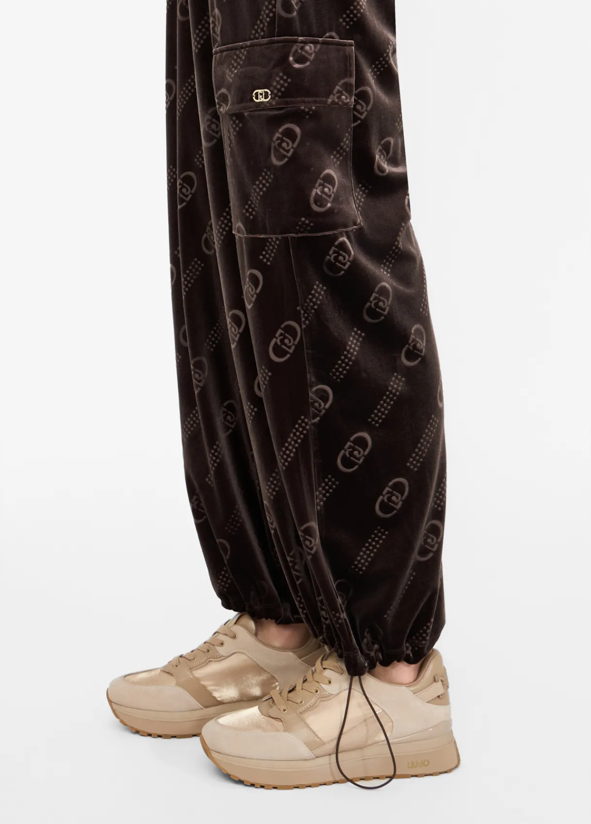 Liu Jo Pantalon de jogging en chenille|Femme Vêtements De Sport|Pantalons