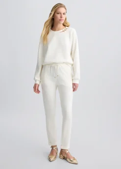 Liu Jo Pantalon de jogging en jersey|Femme Vêtements De Sport|Pantalons