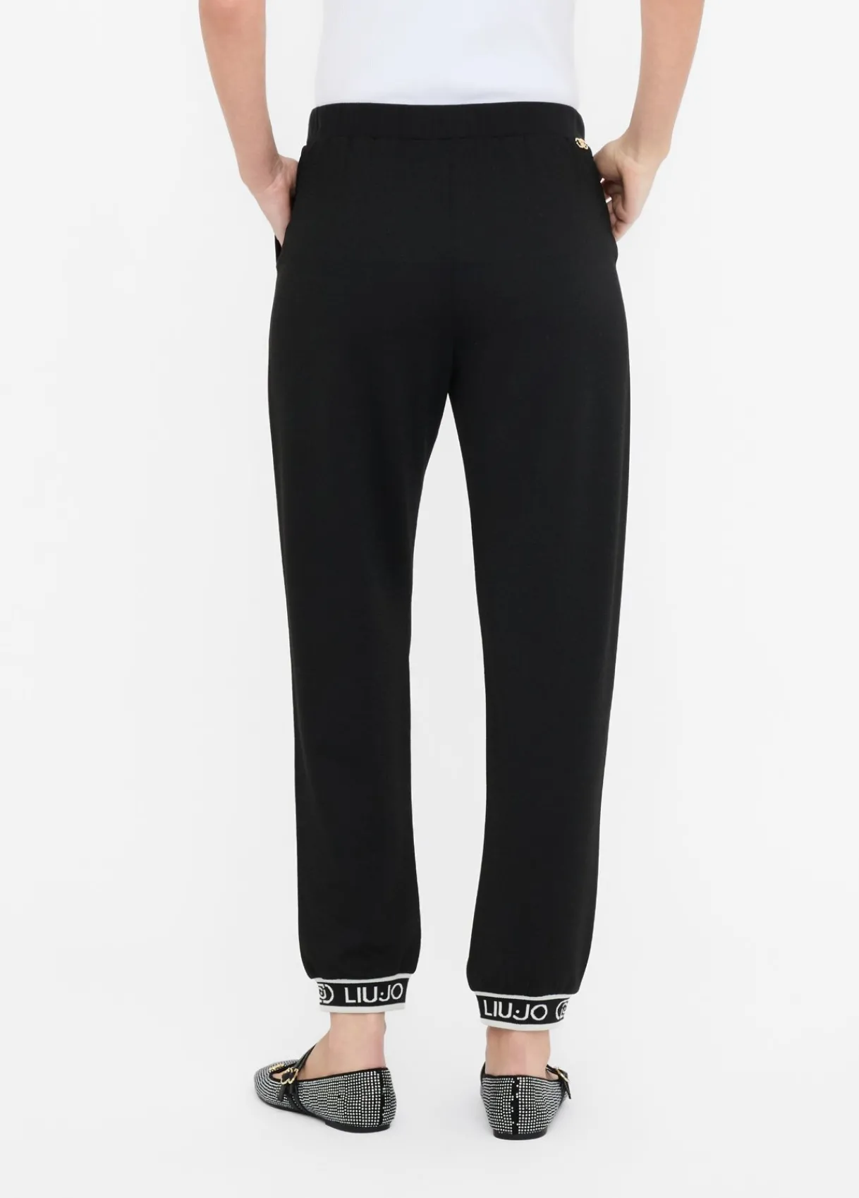 Liu Jo Pantalon de jogging en Lurex®|Femme Vêtements De Sport|Pantalons