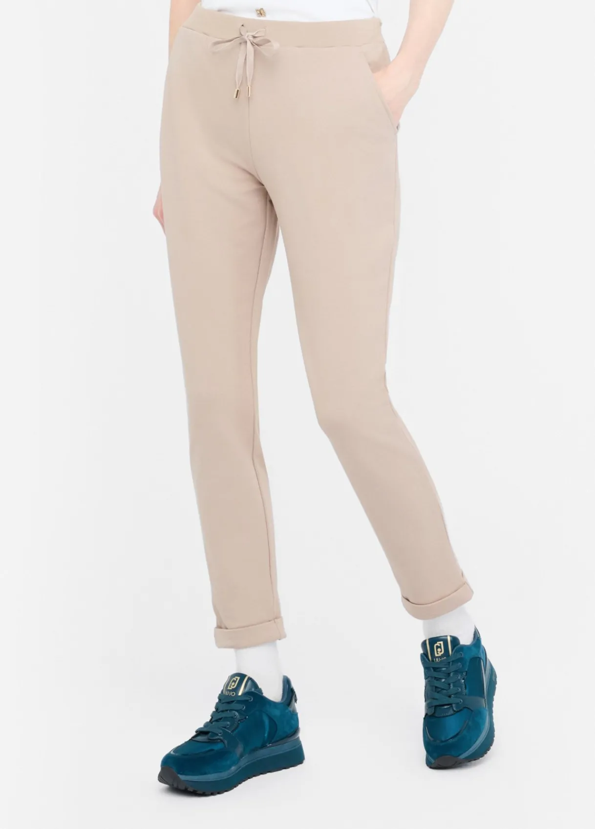 Liu Jo Pantalon de jogging en molleton|Femme Vêtements De Sport|Pantalons