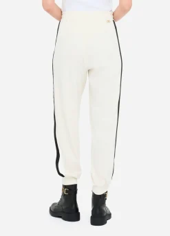 Liu Jo Pantalon de jogging en molleton avec dentelle|Femme Vêtements De Sport|Pantalons