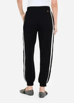 Liu Jo Pantalon de jogging en molleton avec dentelle|Femme Vêtements De Sport|Pantalons