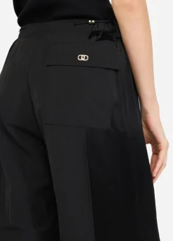 Liu Jo Pantalon de jogging en nylon et satin|Femme Vêtements De Sport|Pantalons
