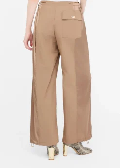 Liu Jo Pantalon de jogging en nylon et satin|Femme Vêtements De Sport|Pantalons