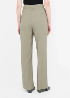 Liu Jo Pantalon droit en gabardine|Femme Pantalons
