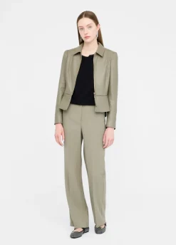 Liu Jo Pantalon droit en gabardine|Femme Pantalons