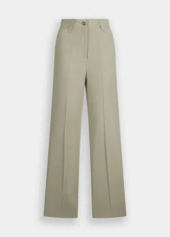 Liu Jo Pantalon droit en gabardine|Femme Pantalons