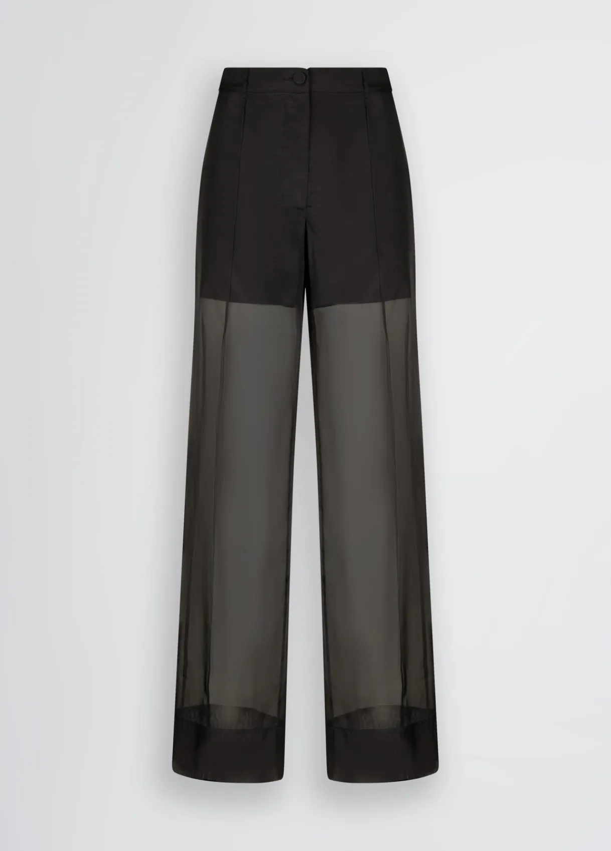 Liu Jo Pantalon droit en organza|Femme Pantalons|Tailleurs