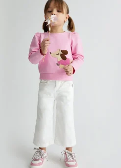 Liu Jo Pantalon en coton|Enfant Pantalons & Jupes