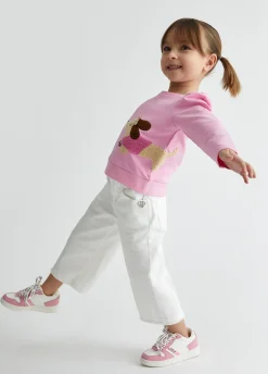 Liu Jo Pantalon en coton|Enfant Pantalons & Jupes