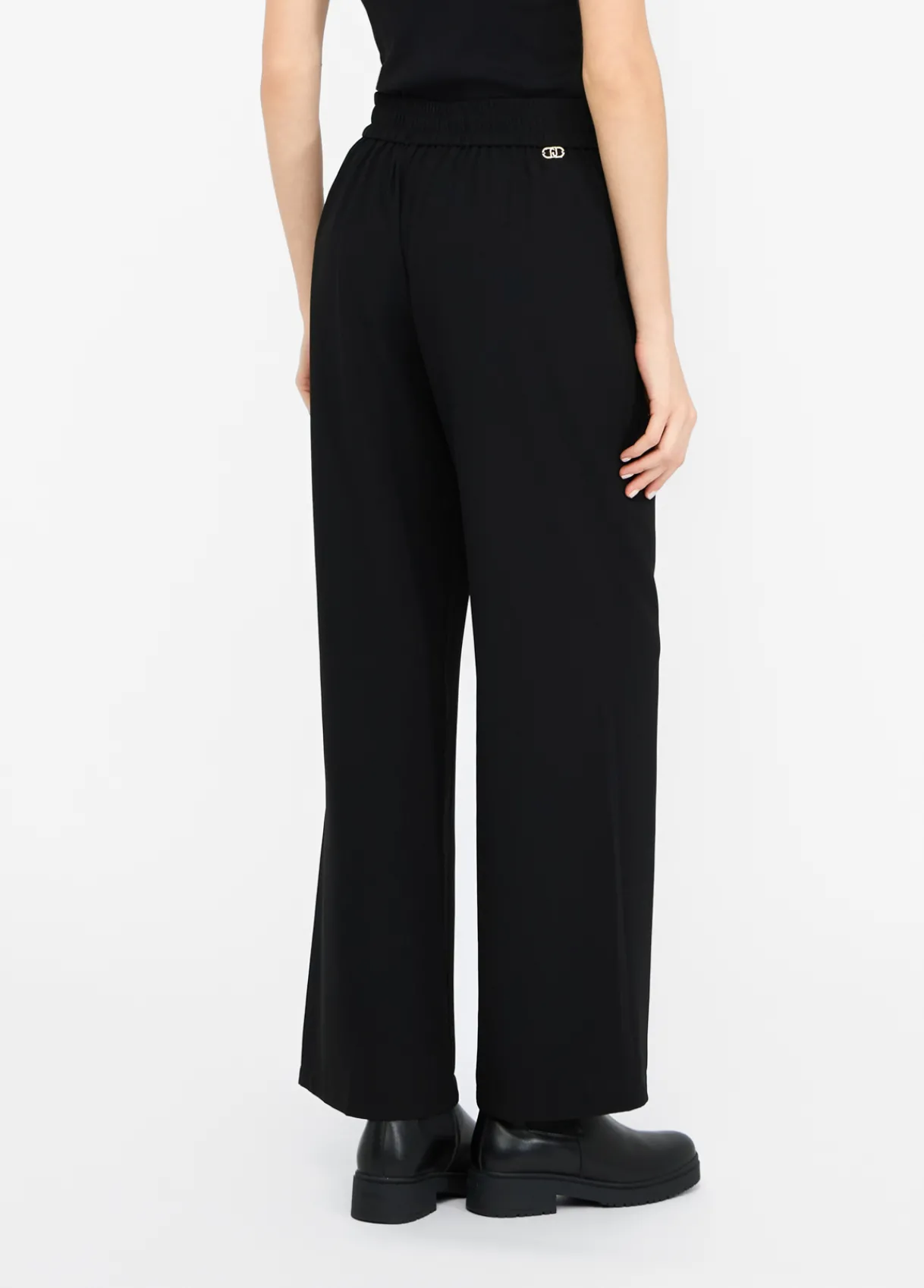 Liu Jo Pantalon en crêpe cady|Femme Vêtements De Sport|Pantalons