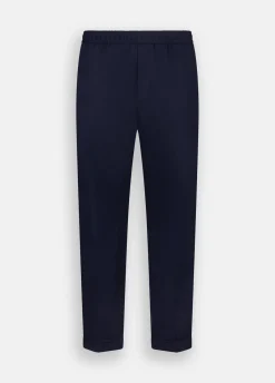 Liu Jo Pantalon en jersey avec revers|Homme Pantalons