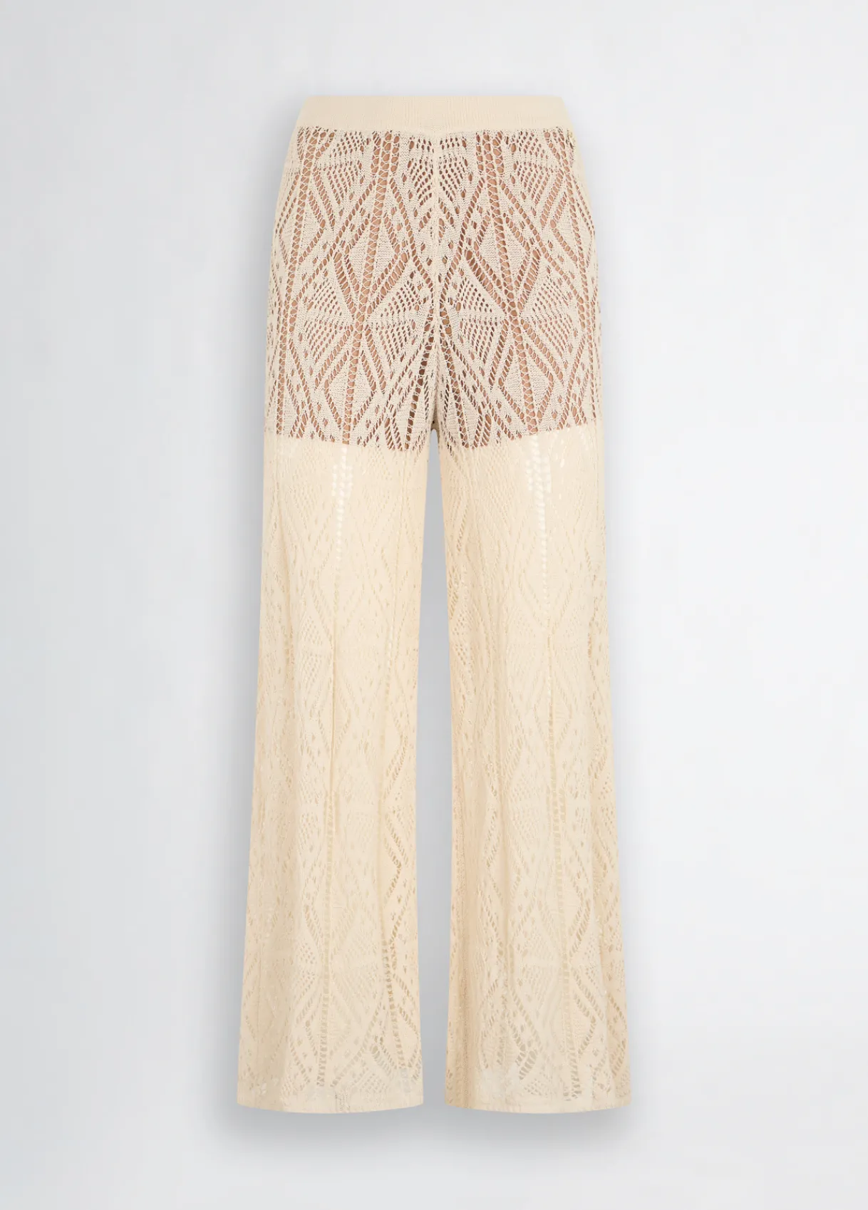 Liu Jo Pantalon en maille crochet|Femme Pantalons