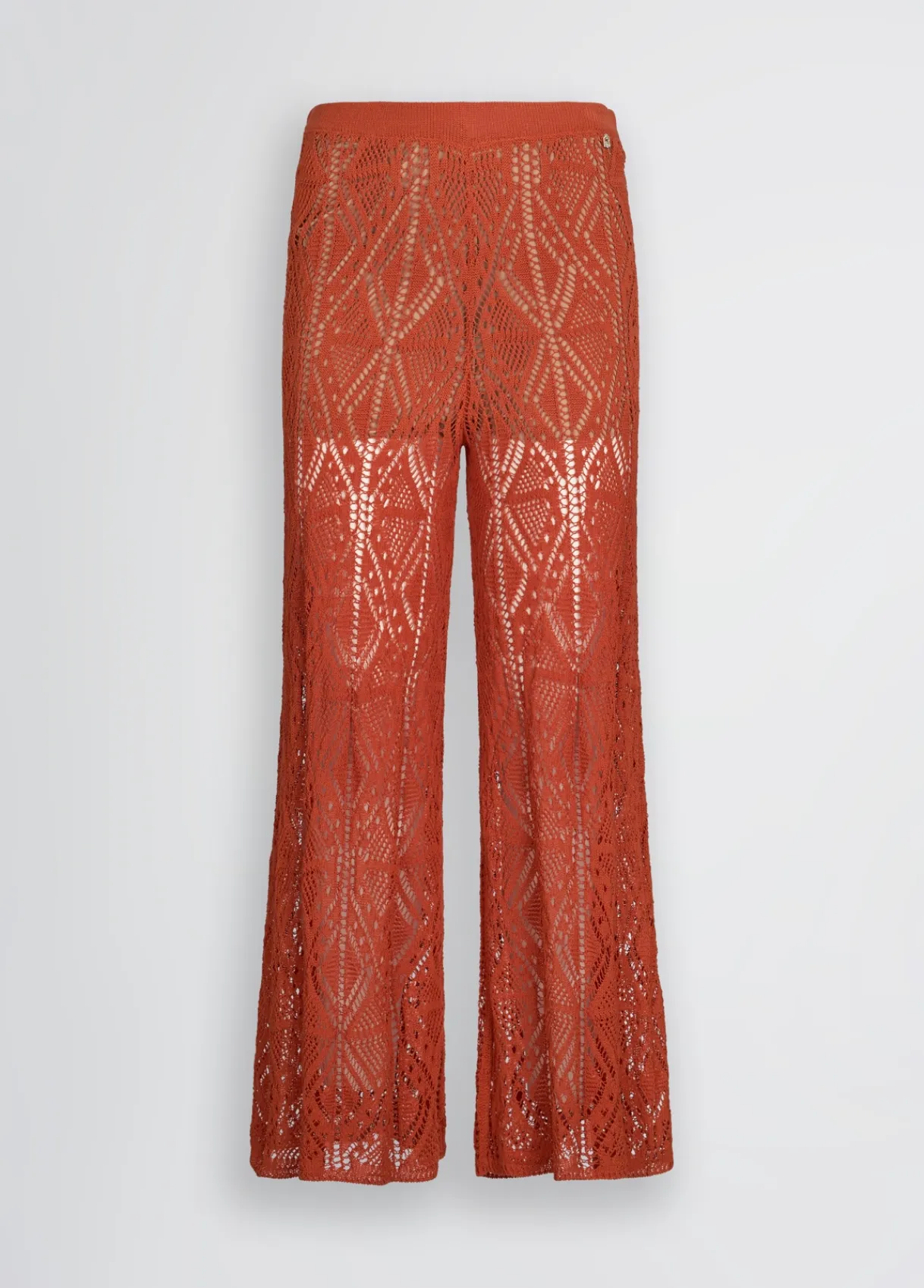 Liu Jo Pantalon en maille crochet|Femme Pantalons