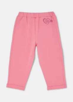 Liu Jo Pantalon en molleton de coton|Enfant Pantalons & Jupes