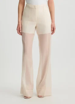 Liu Jo Pantalon en organza|Femme Pantalons|Cérémonie