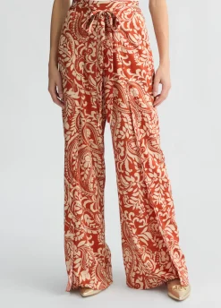Liu Jo Pantalon en sergé imprimé|Femme Pantalons