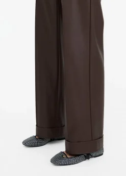Liu Jo Pantalon en tissu enduit|Femme Pantalons