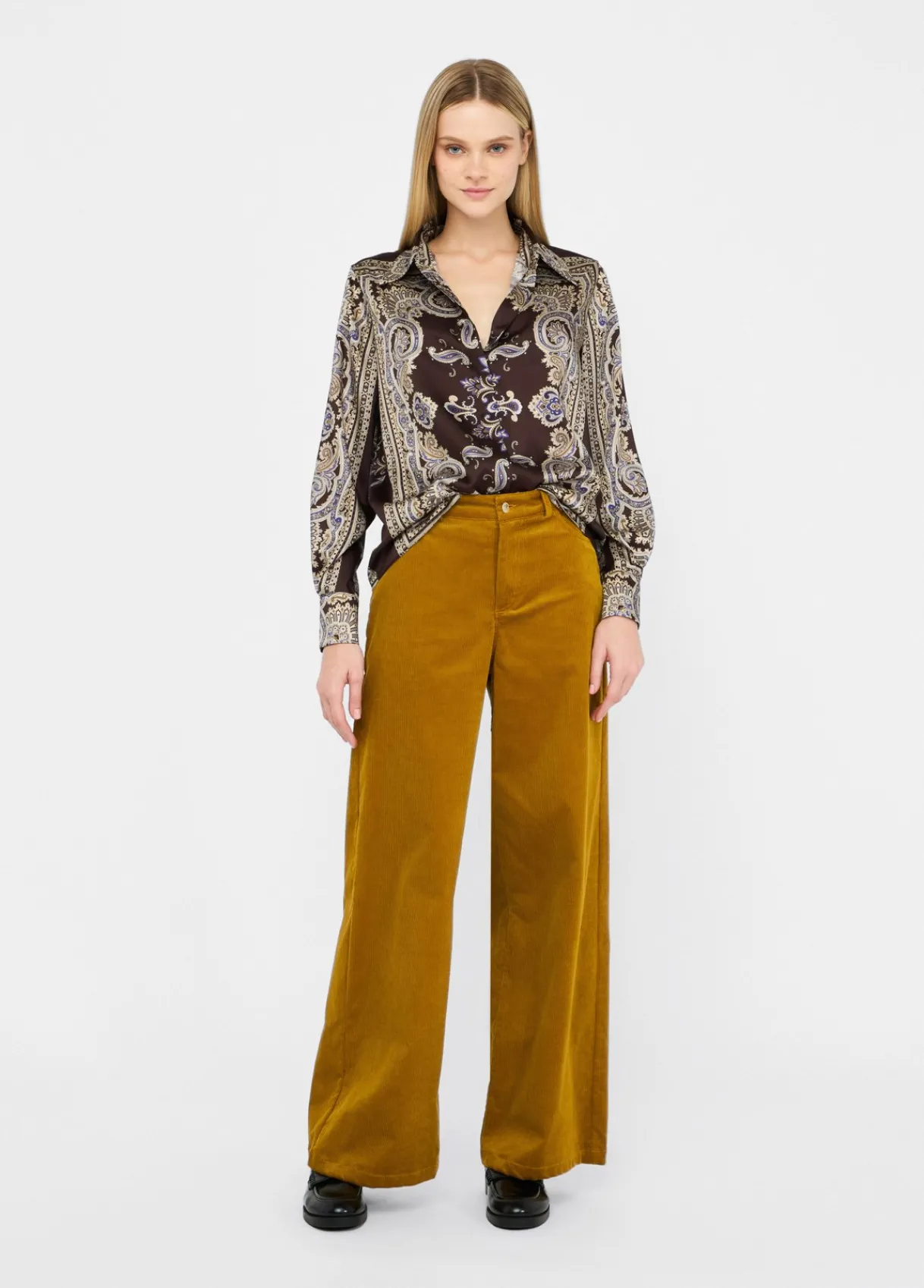 Liu Jo Pantalon en velours|Femme Pantalons