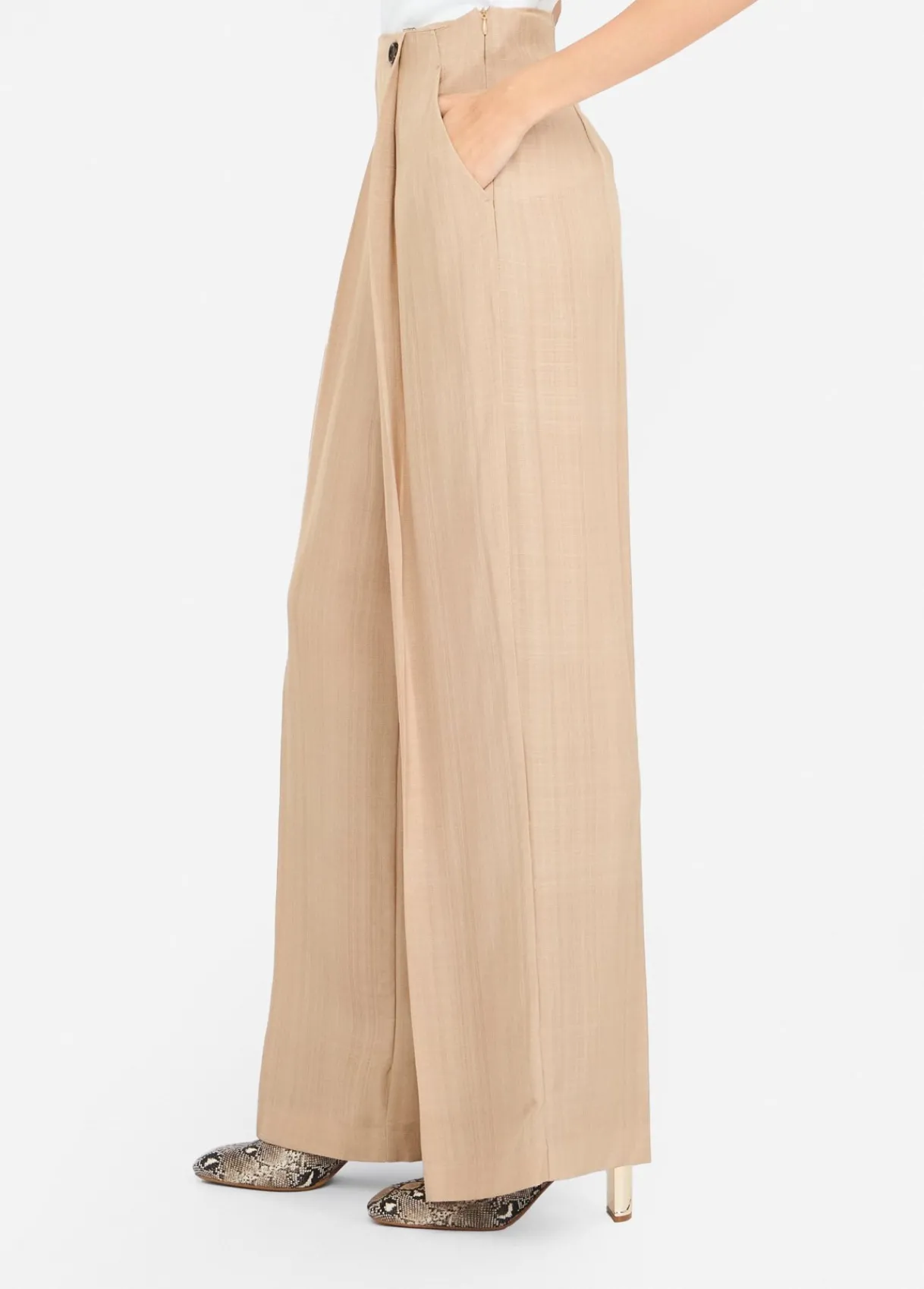 Liu Jo Pantalon large|Femme Pantalons|Tailleurs