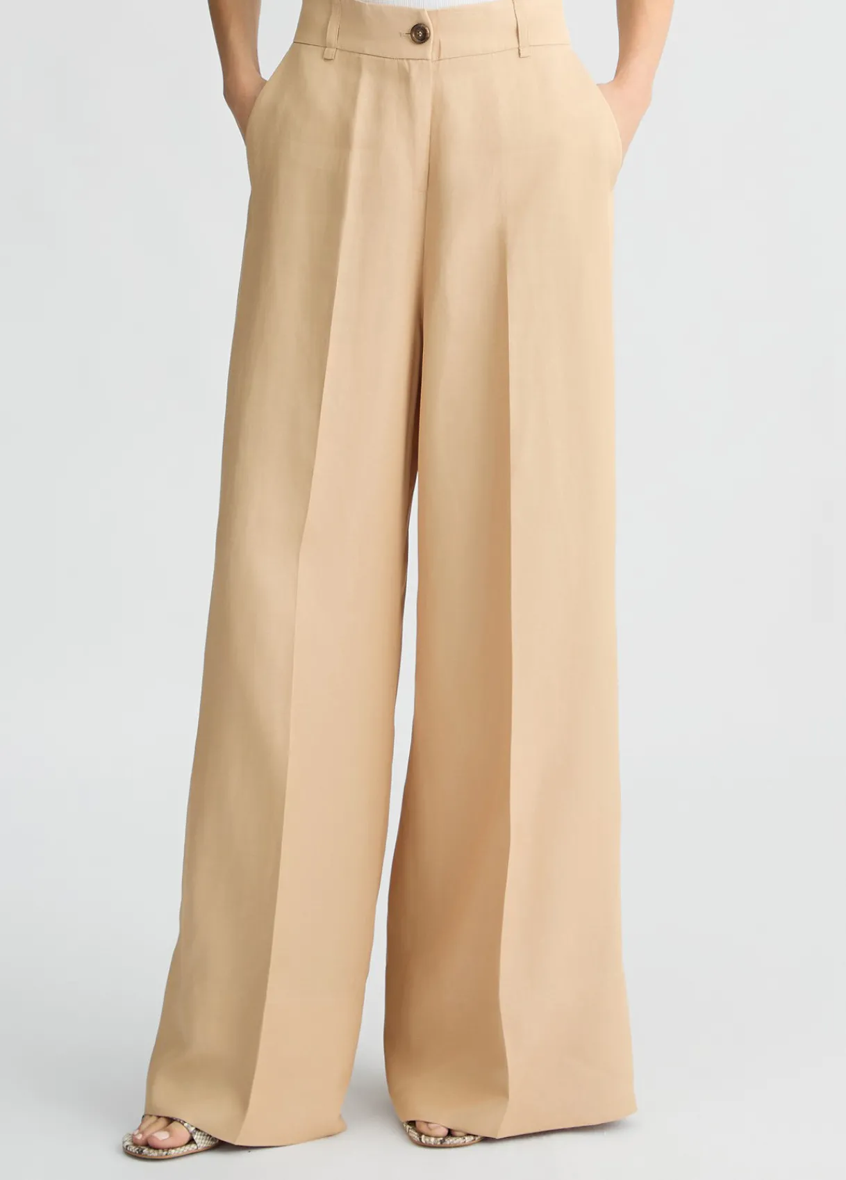 Liu Jo Pantalon large|Femme Pantalons|Tailleurs