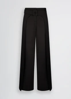 Liu Jo Pantalon large avec ceinture|Femme Pantalons