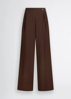 Liu Jo Pantalon élégant en sergé|Femme Pantalons|Tailleurs