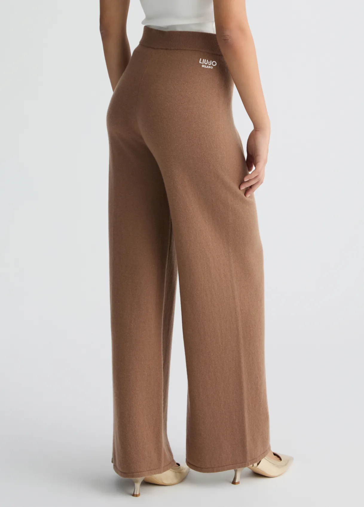 Liu Jo Pantalon long en maille|Femme Pantalons|Mailles