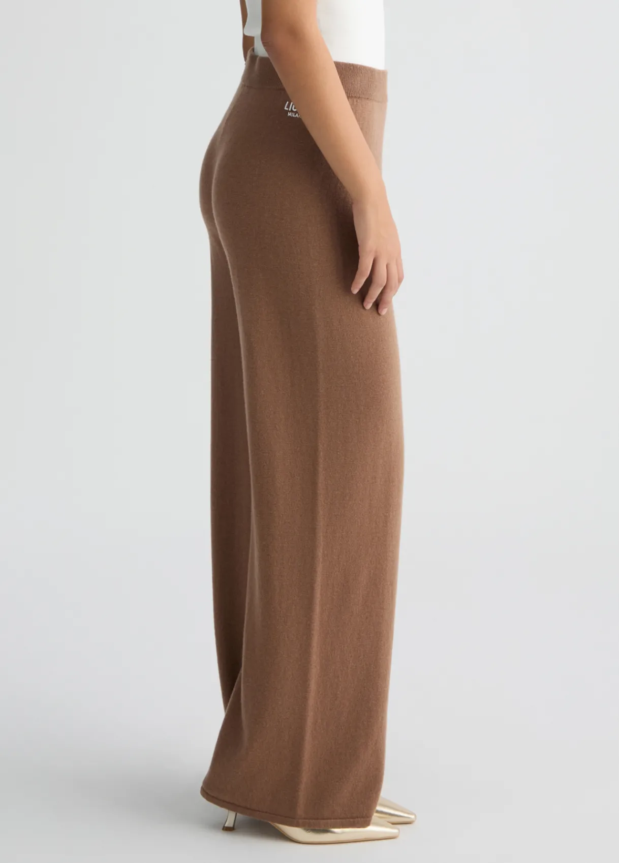 Liu Jo Pantalon long en maille|Femme Pantalons|Mailles