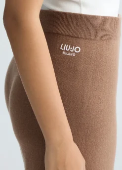 Liu Jo Pantalon long en maille|Femme Pantalons|Mailles