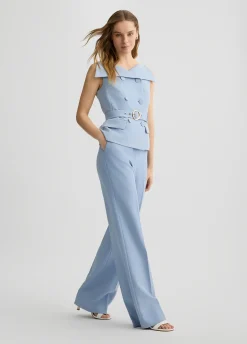 Liu Jo Pantalon Palazzo|Femme Pantalons|Tailleurs