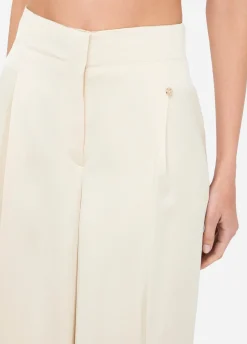 Liu Jo Pantalon palazzo en satin|Femme Pantalons