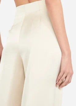 Liu Jo Pantalon palazzo en satin|Femme Pantalons