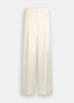 Liu Jo Pantalon palazzo en satin|Femme Pantalons