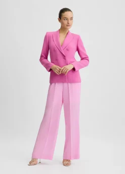 Liu Jo Pantalon palazzo en soie|Femme Pantalons|Tailleurs