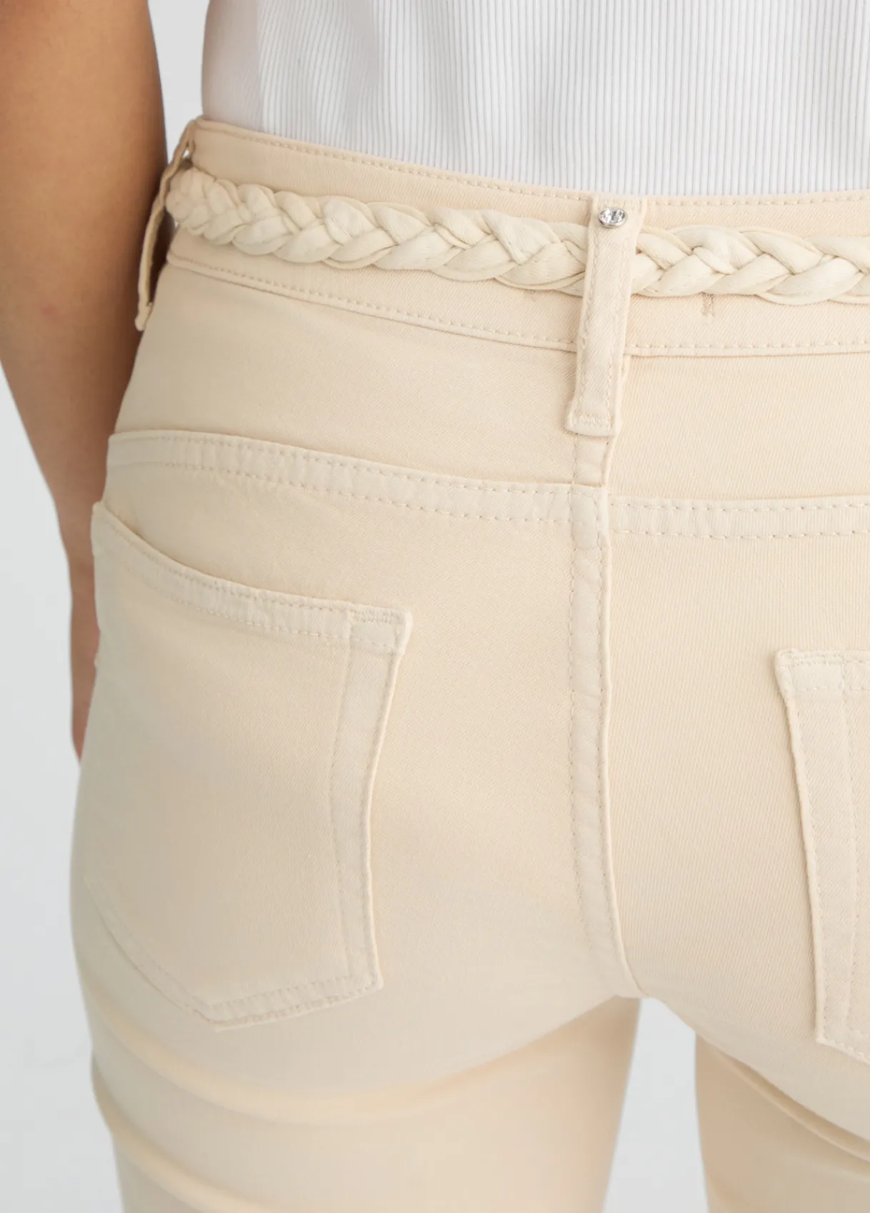Liu Jo Pantalon skinny avec ceinture|Femme Pantalons