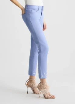 Liu Jo Pantalon skinny avec strass|Femme Pantalons