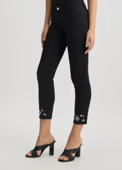 Liu Jo Pantalon skinny avec strass|Femme Pantalons