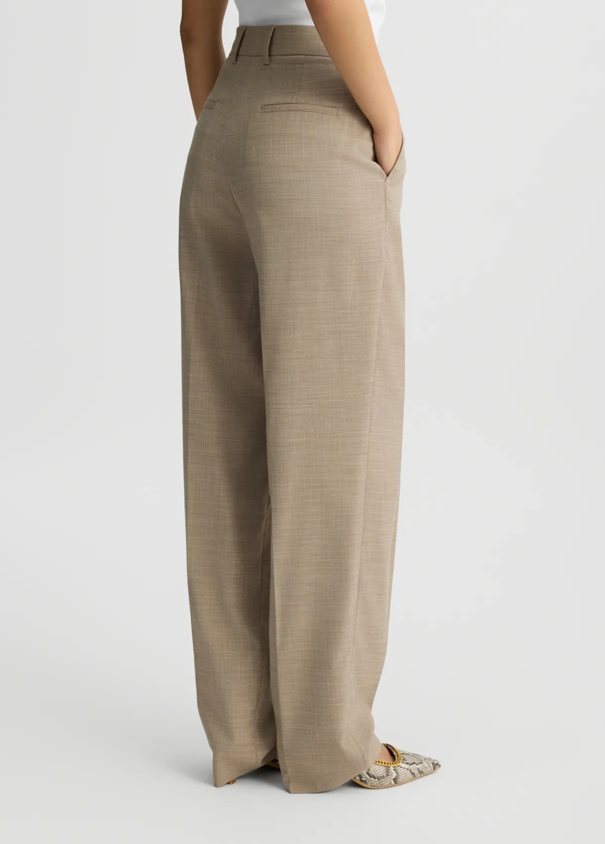 Liu Jo Pantalon taille haute|Femme Pantalons|Tailleurs