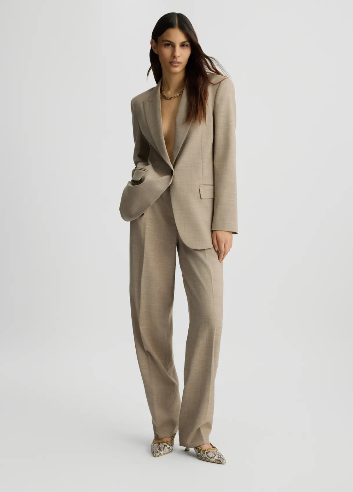 Liu Jo Pantalon taille haute|Femme Pantalons|Tailleurs