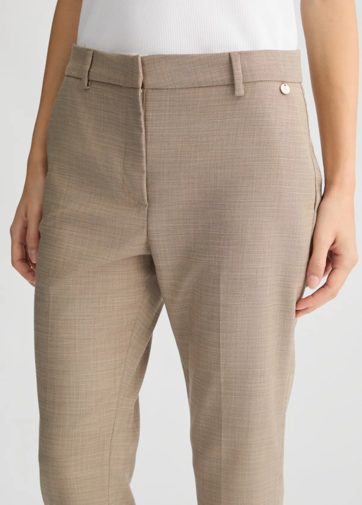Liu Jo Pantalon taille haute|Femme Pantalons|Tailleurs