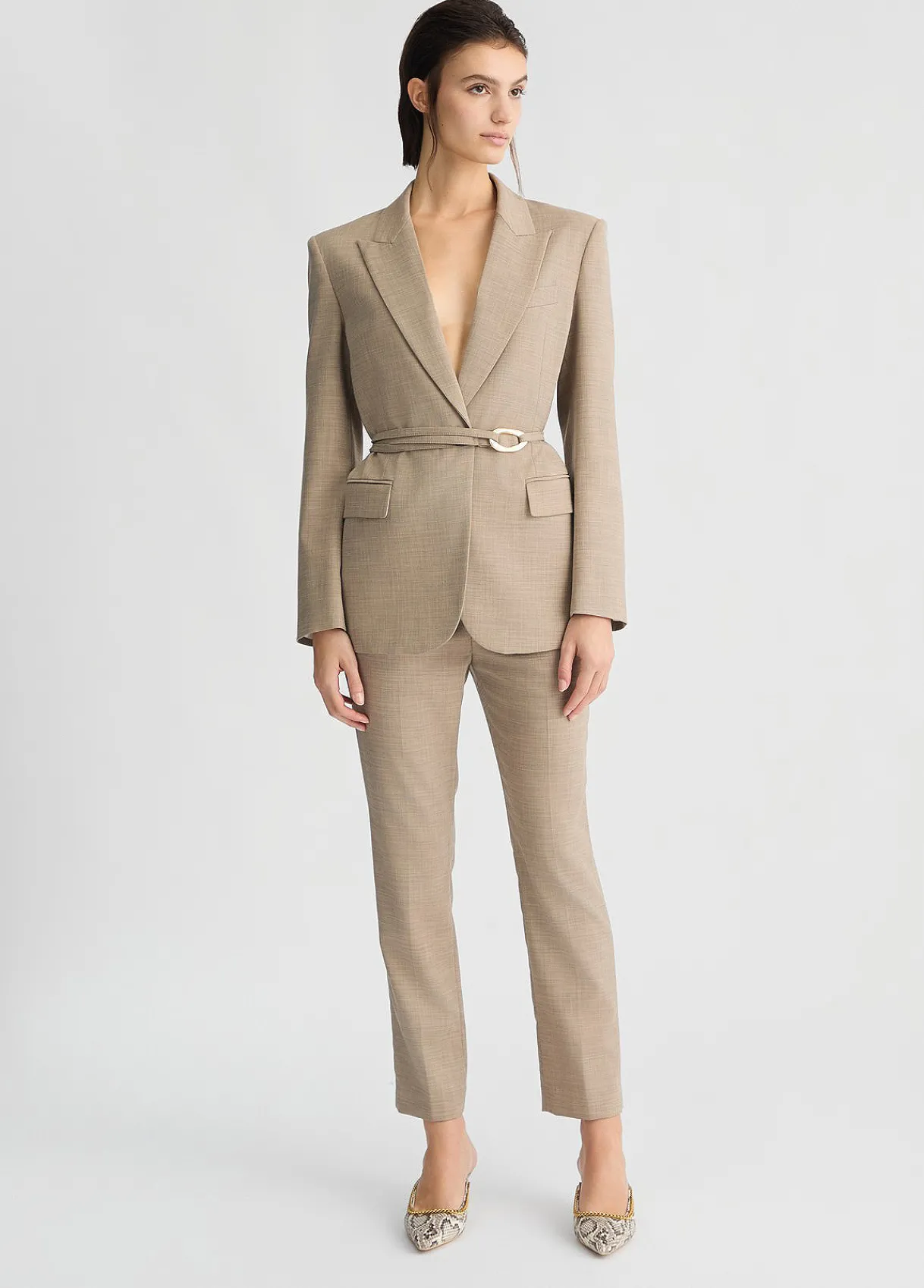 Liu Jo Pantalon taille haute|Femme Pantalons|Tailleurs