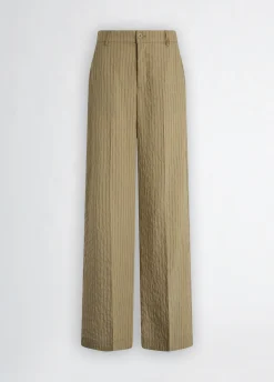 Liu Jo Pantalon évasé à rayures|Femme Pantalons|Tailleurs
