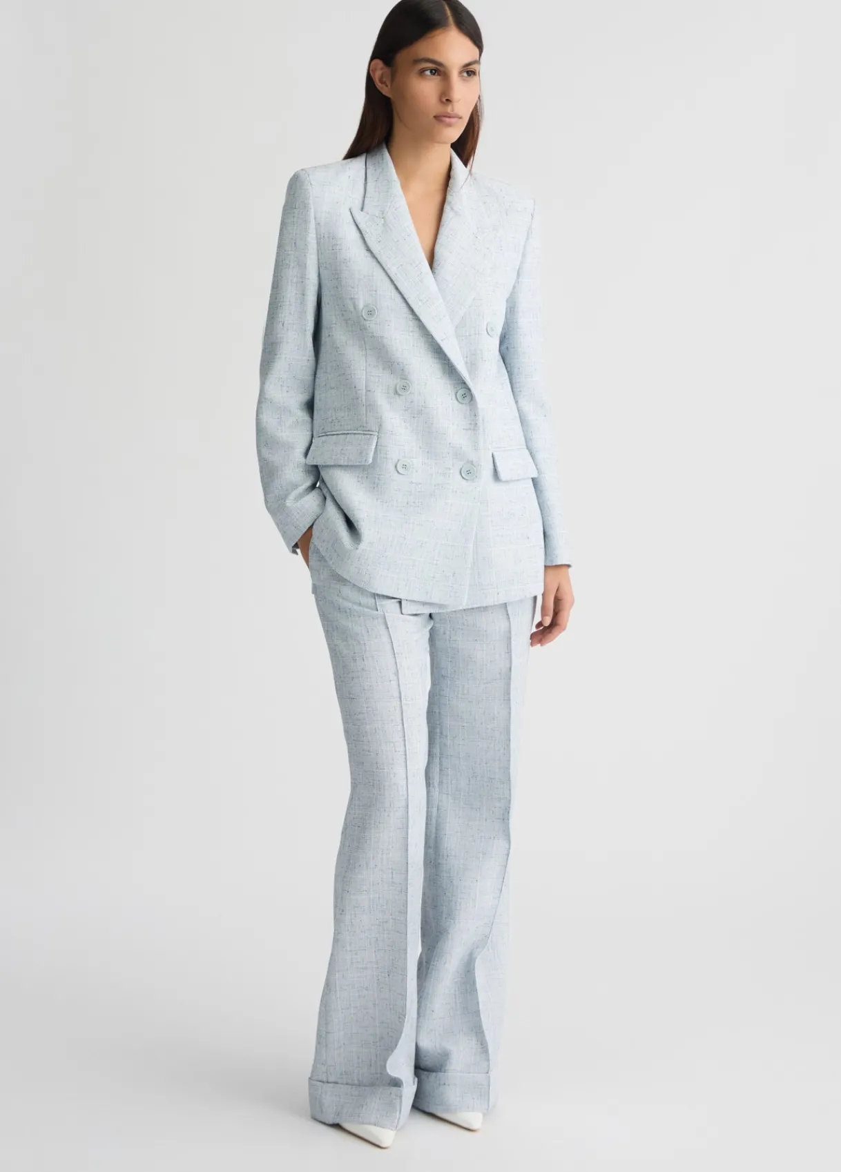 Liu Jo Pantalon évasé à taille haute|Femme Pantalons|Tailleurs