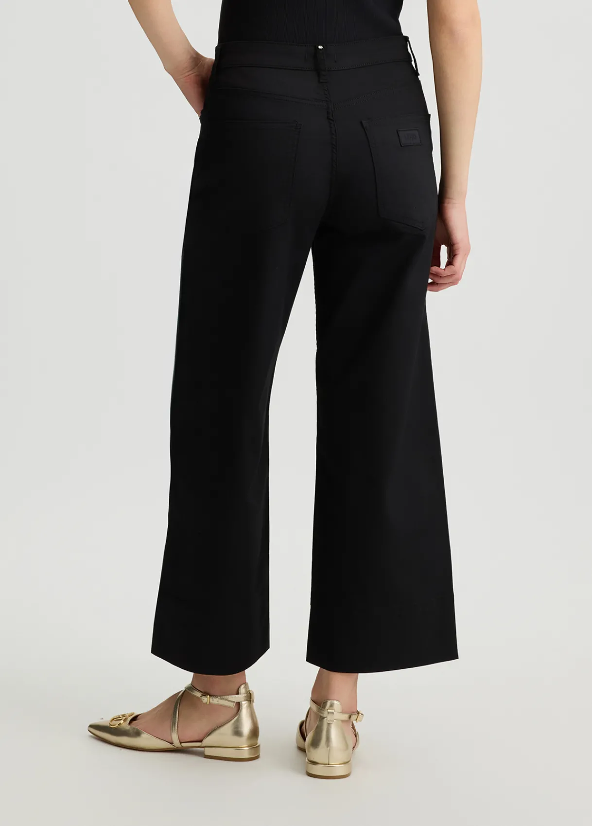 Liu Jo Pantalon évasé à taille haute|Femme Pantalons