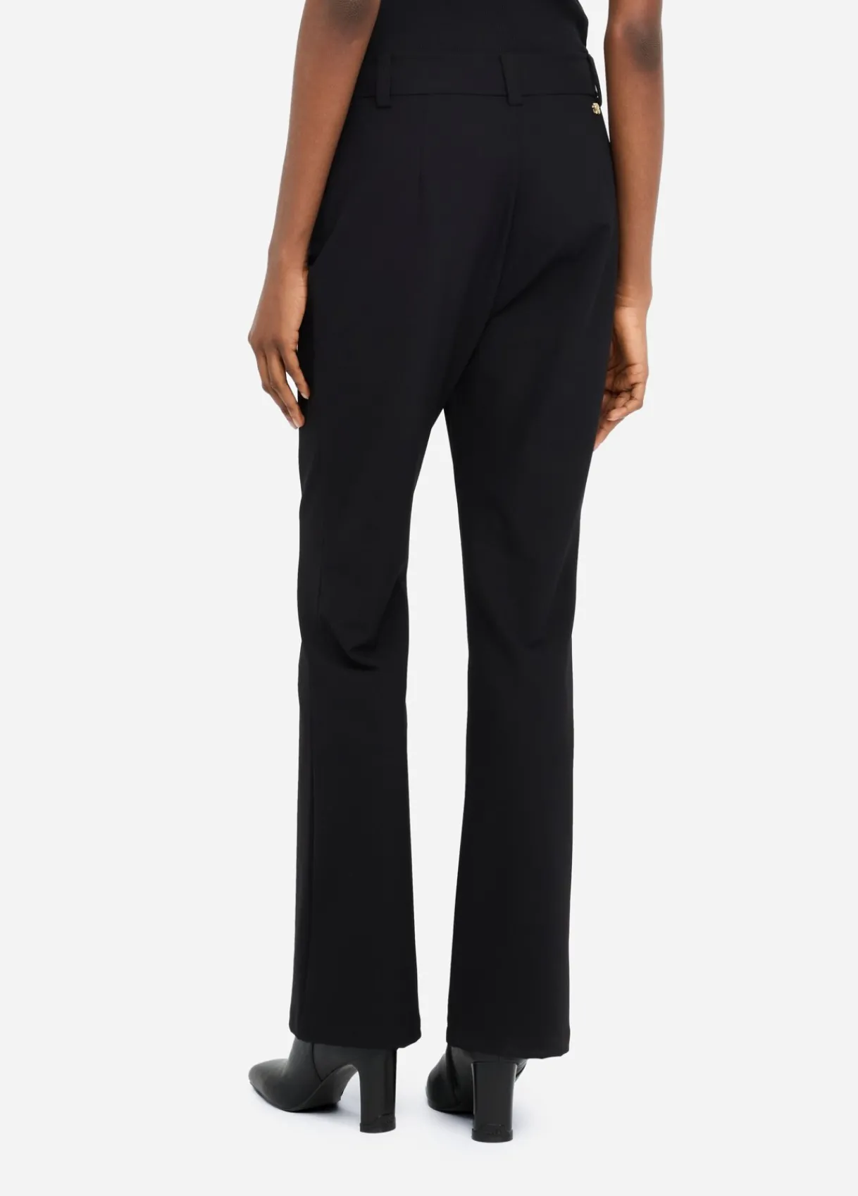 Liu Jo Pantalon évasé à taille haute|Femme Vêtements De Sport|Pantalons