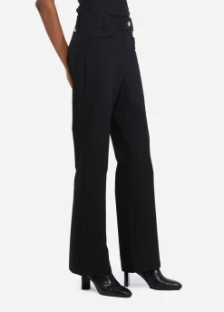 Liu Jo Pantalon évasé à taille haute|Femme Vêtements De Sport|Pantalons